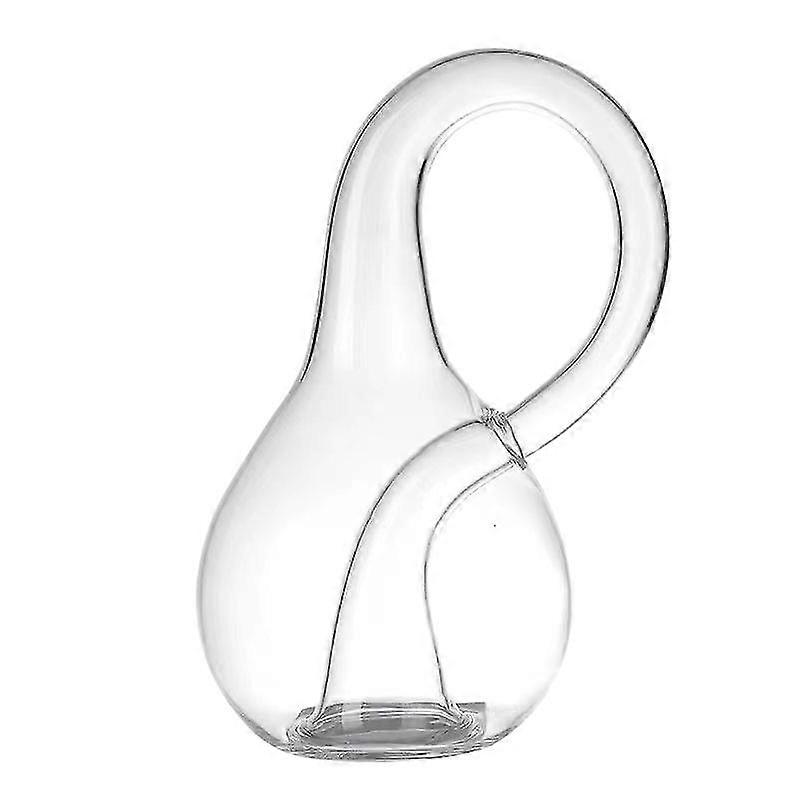 思考空间克莱因瓶 玻璃透明瓶 创意模型装饰品 装满不足水