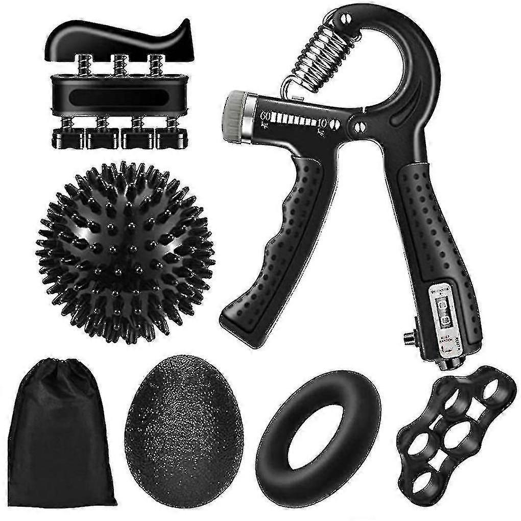 Hand Exercisers 6pcs Exercise Gripper Adjable Hand Grip
