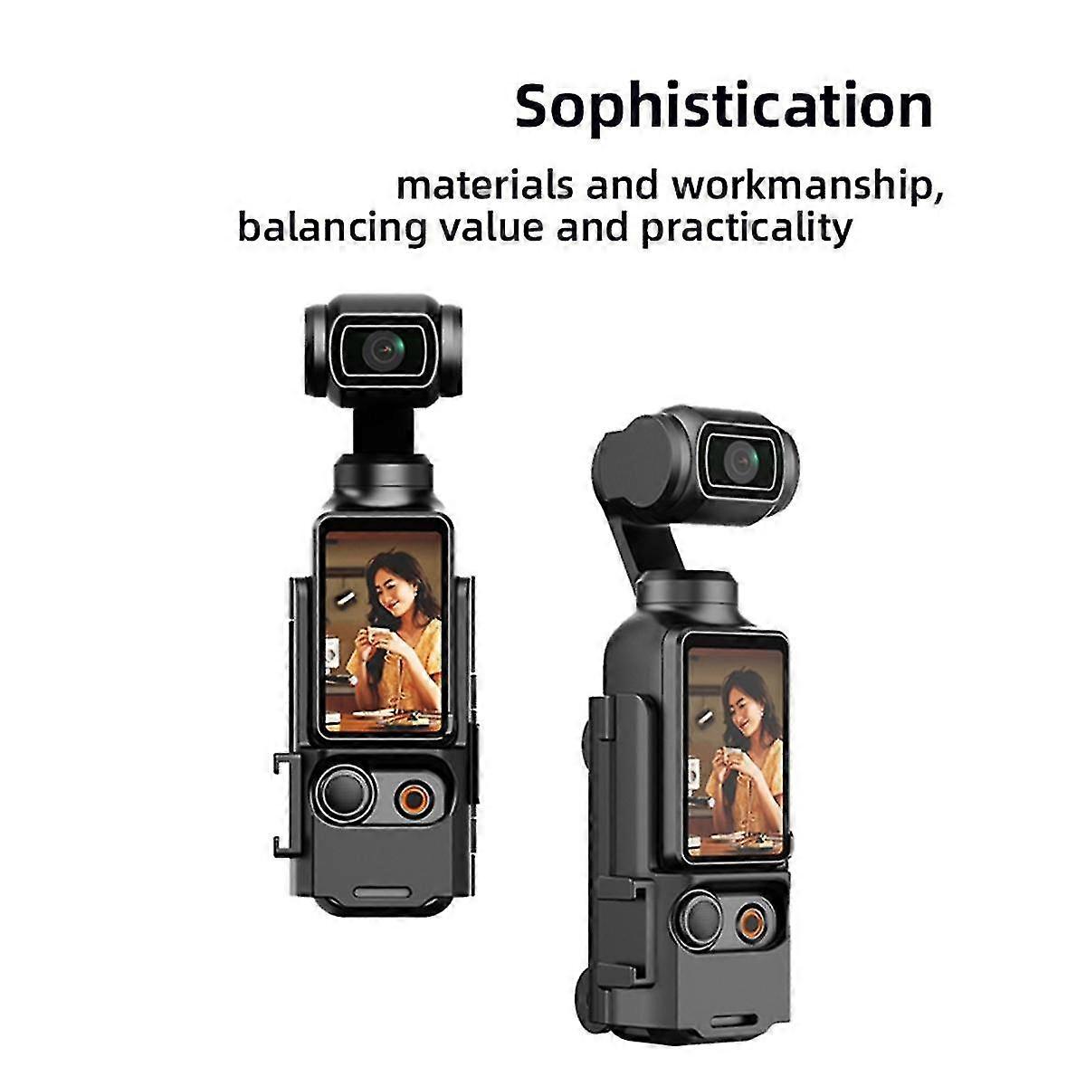 For 3 Camera Expansion Frame Protective Case Shell Camera Protection Dropproof Portable Accessories