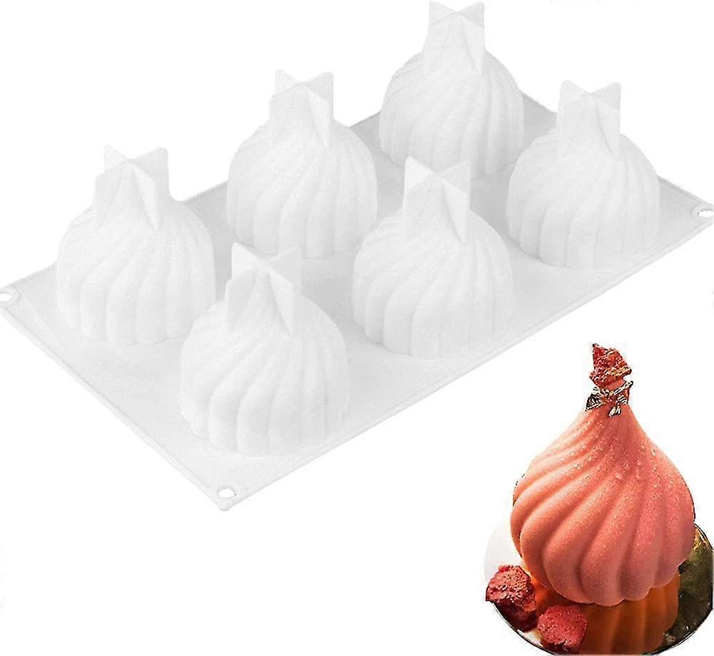 För 2024 kakformar - Silikon 3D-bakform, DIY-form, silikonmuffins bakform för muffins, bakform