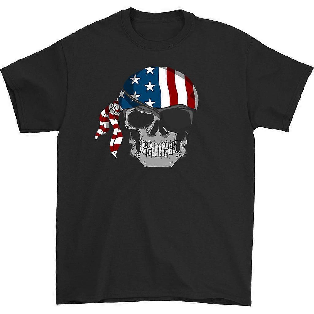 Usa Skull T-shirt