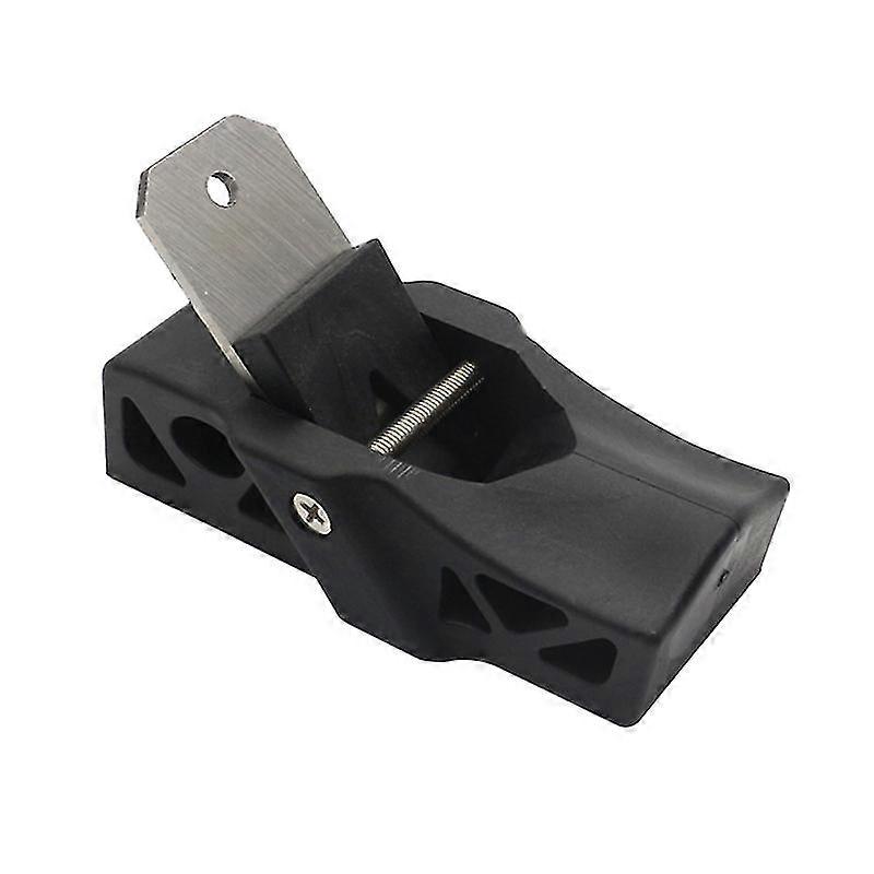 Diy Woodworking Tools Professional Carpenter Planer Hand Push Trimming Tool Hand Planing Tool(Black)