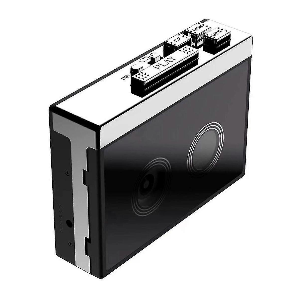 Bluetooth Tape Player Stereo Two-Channel Automatic Flip FM Radio Retro Classic Tape Player Portable