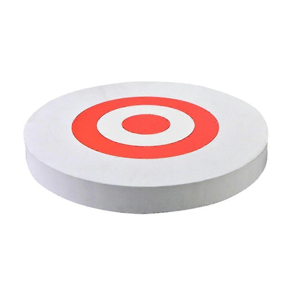 Eva Foams Archery Arrows Target 3d Board Round Bow Practice Move Shooting Board(1piece, White)
