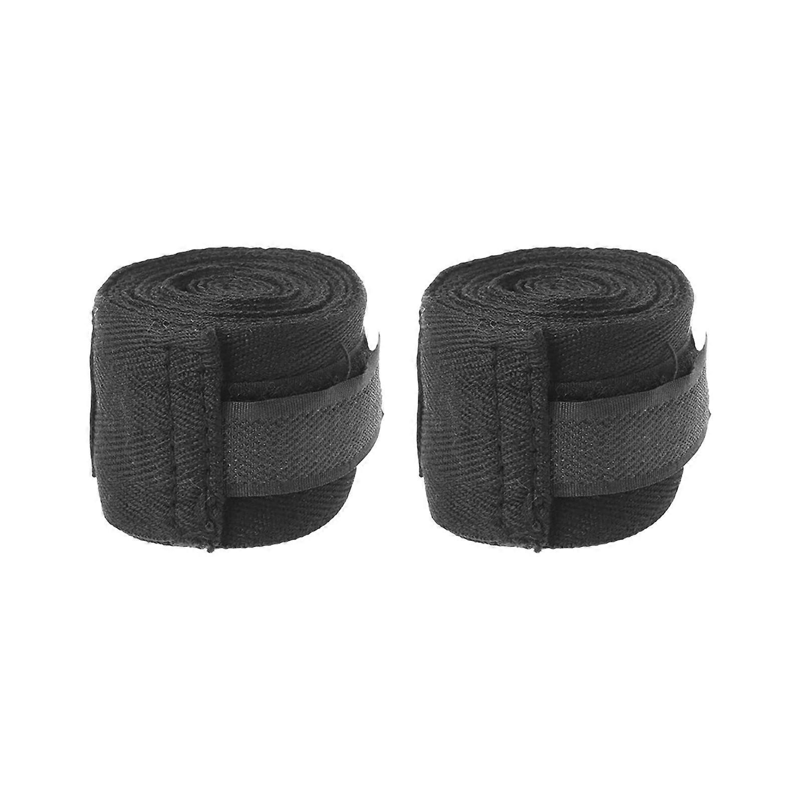 1 Pair Boxing Hand Wraps Inner Gloves 3 Meters Breathable Elasticated Bandages Stretchy Hand Wraps for Muay Thai MMA Kickboxing Karate
