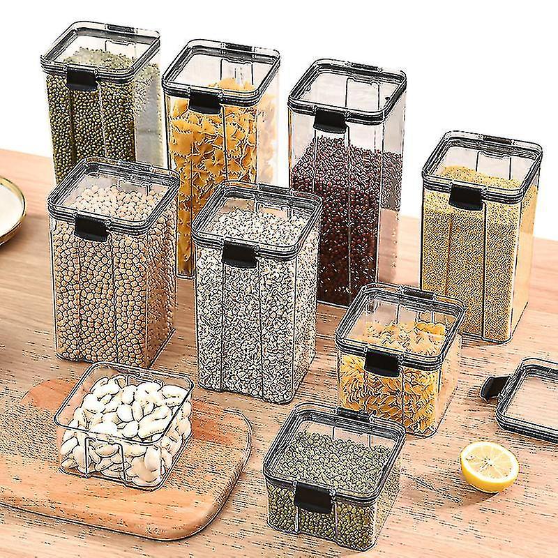 Transparent Sealed Jar & Plastic Kitchen &household Storage Box