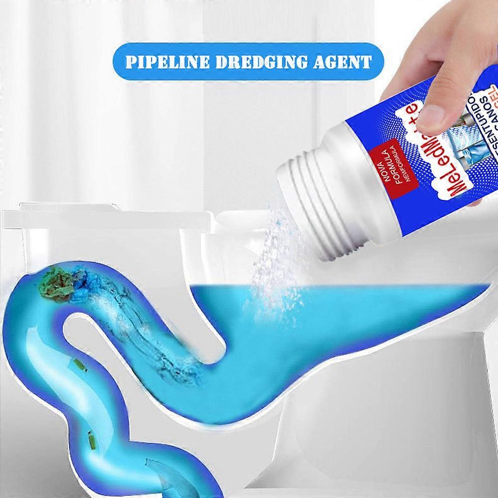 Meledmatte Sturalavelli In Polvere (3 Pezzi) – Potente Agente Di Dragaggio Per Tubi, Lavelli E Scarichi, Formula Sicura