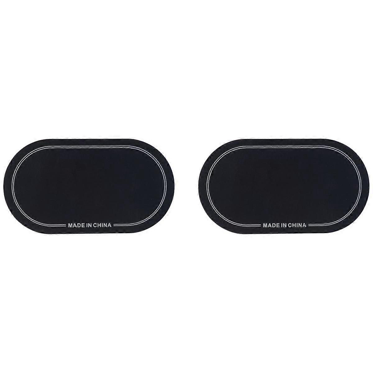 Bass Drum Patch,Drum Head Drum Percussion Instrument Accessories,Bass Drum Patches Black 10 X 18cm