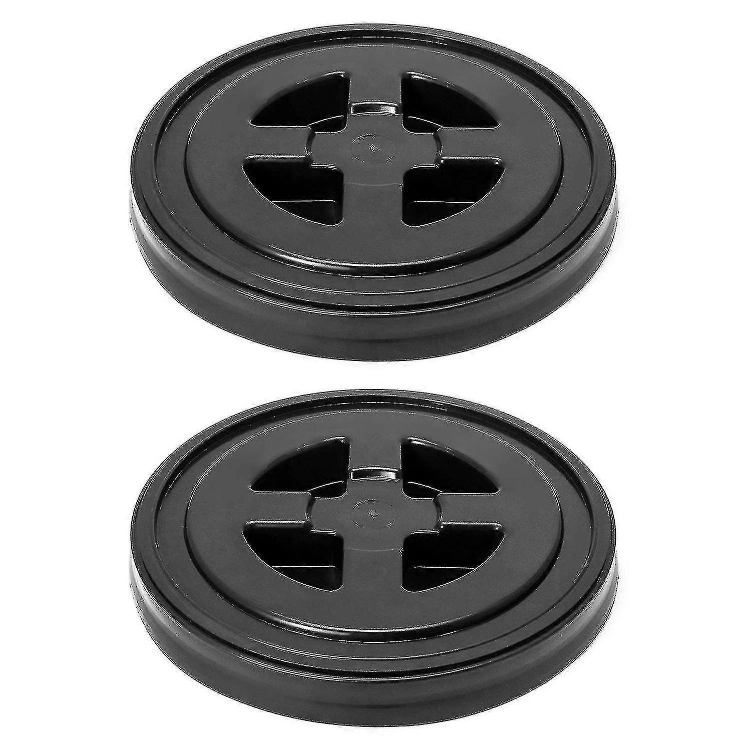 5 Gallon Screw Seal Lids For Plastic Bucket (two Lids)