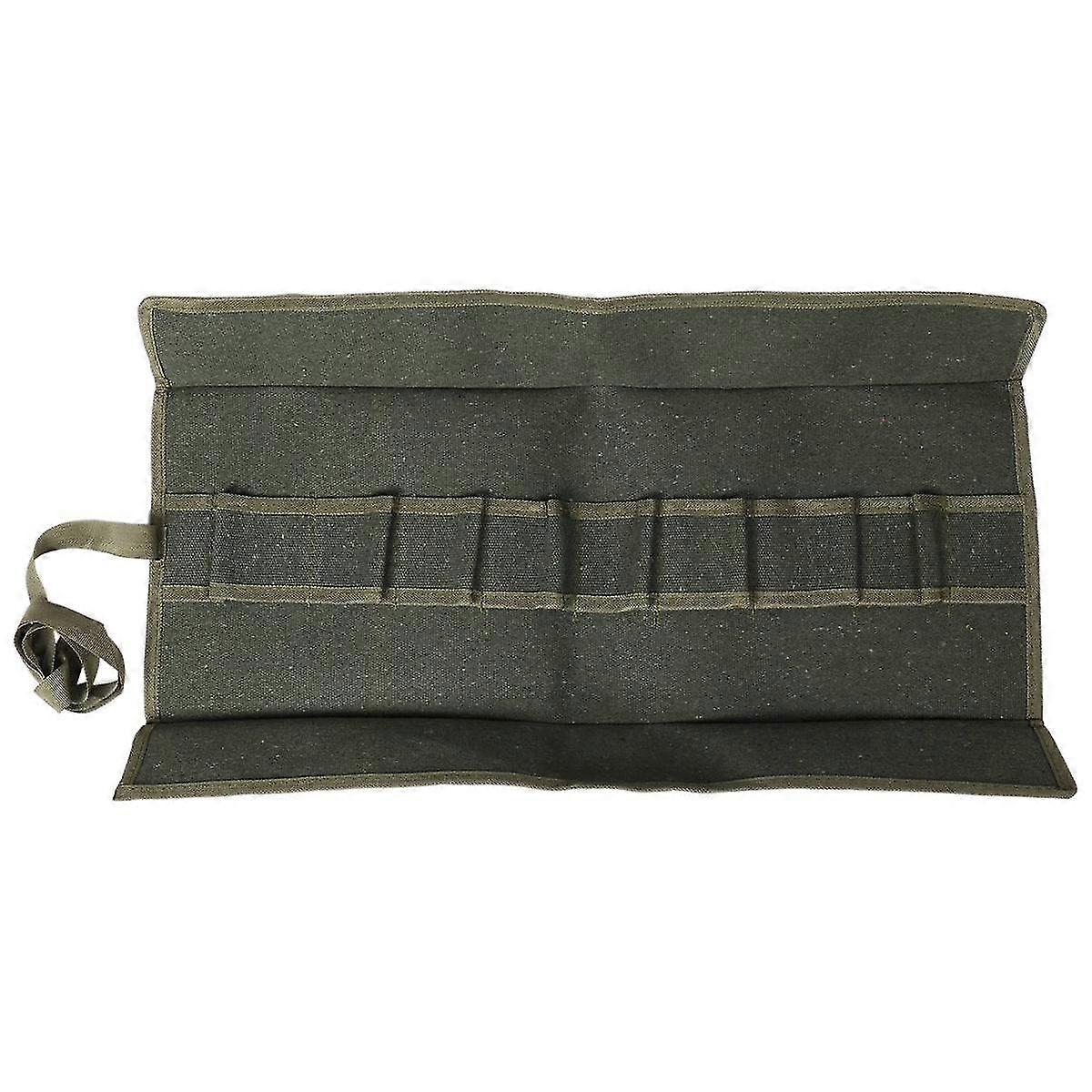 600x430mm Japanese Bonsai Tools Storage Package Roll Bag Canvas Tool Set Case