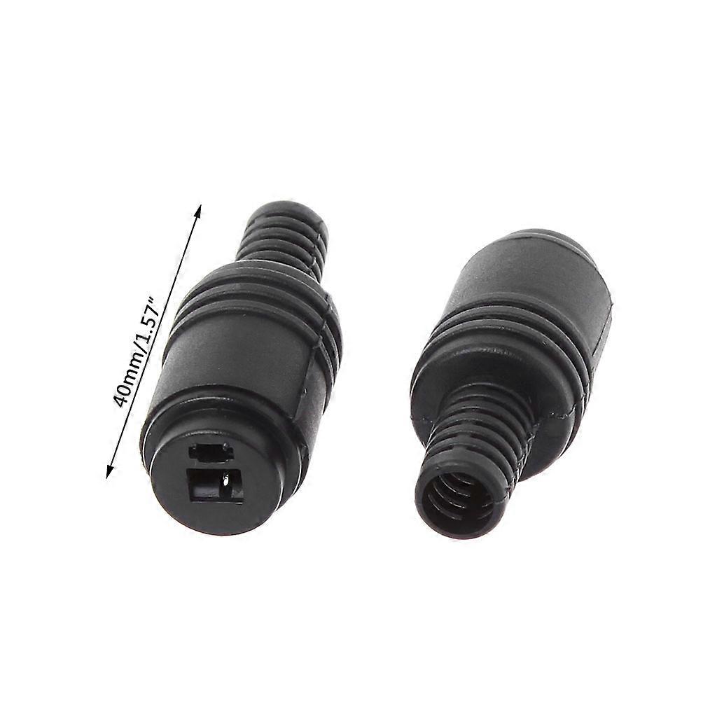 Connettori A Vite Senza Saldatura ECSiNG 20pcs 2 Pin Speaker Plug Set DIN Plug Adapter Speaker Cavo Spine Audio Con Viti Rosse E Nere