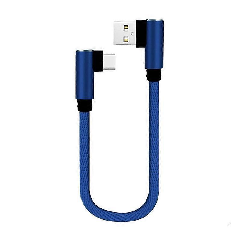 Aluminum Alloy Efficient 90 Degrees 0.25m 90 Degrees Safe USB Cable