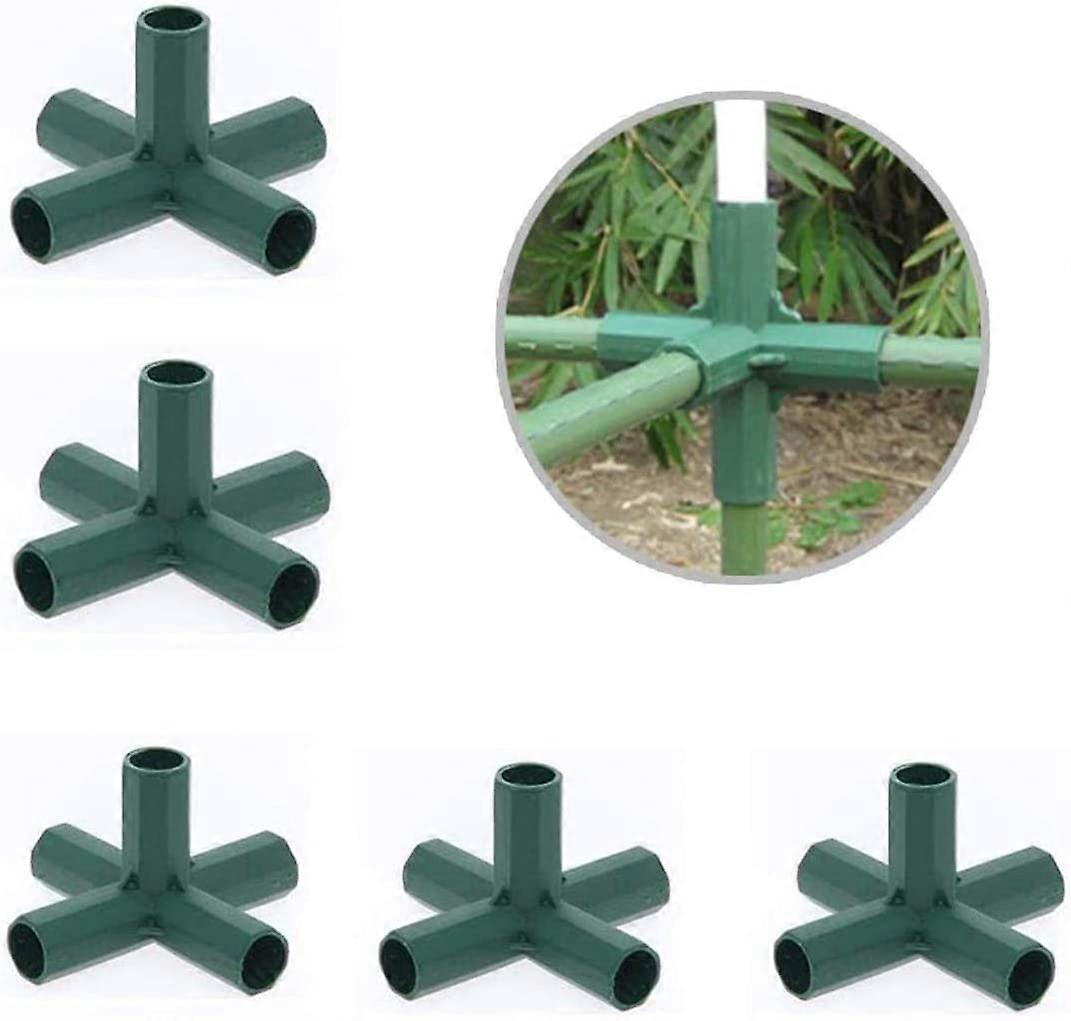 5Pcs Greenhouse Frame Connector ,16mm