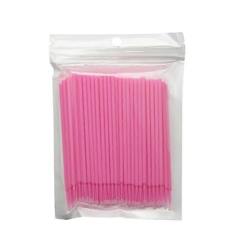 100pcs Βούρτσες εργαλείων συντήρησης αυτοκινήτων μίας χρήσης Paint-up άκρη μικροϋπολογιστών άκρη μικροϋπολογιστών βούρτσα λεπτομερής μικρή άκρη εξαρτήματα 1.2mm