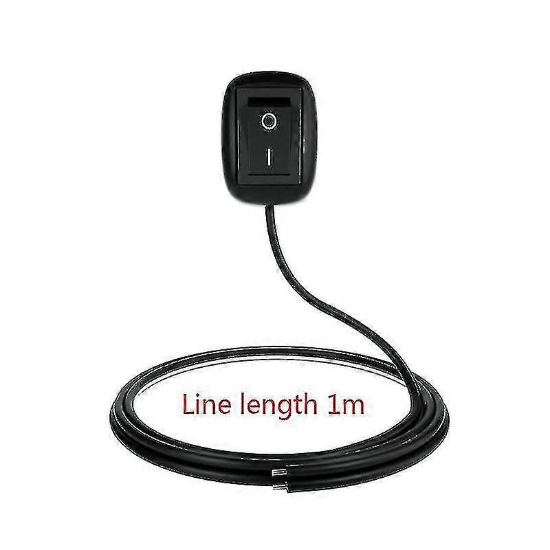 12v Car Modification Stick Switch With Wire Self-locking Boat Type No Punch Mini Rocker Switch Car Modification