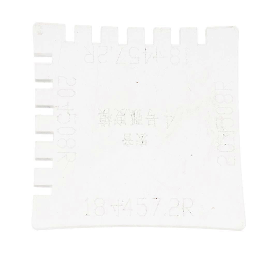 Acrylic Guitar Fretboard String Action Radius Gauge DIY Tool Accessories #4