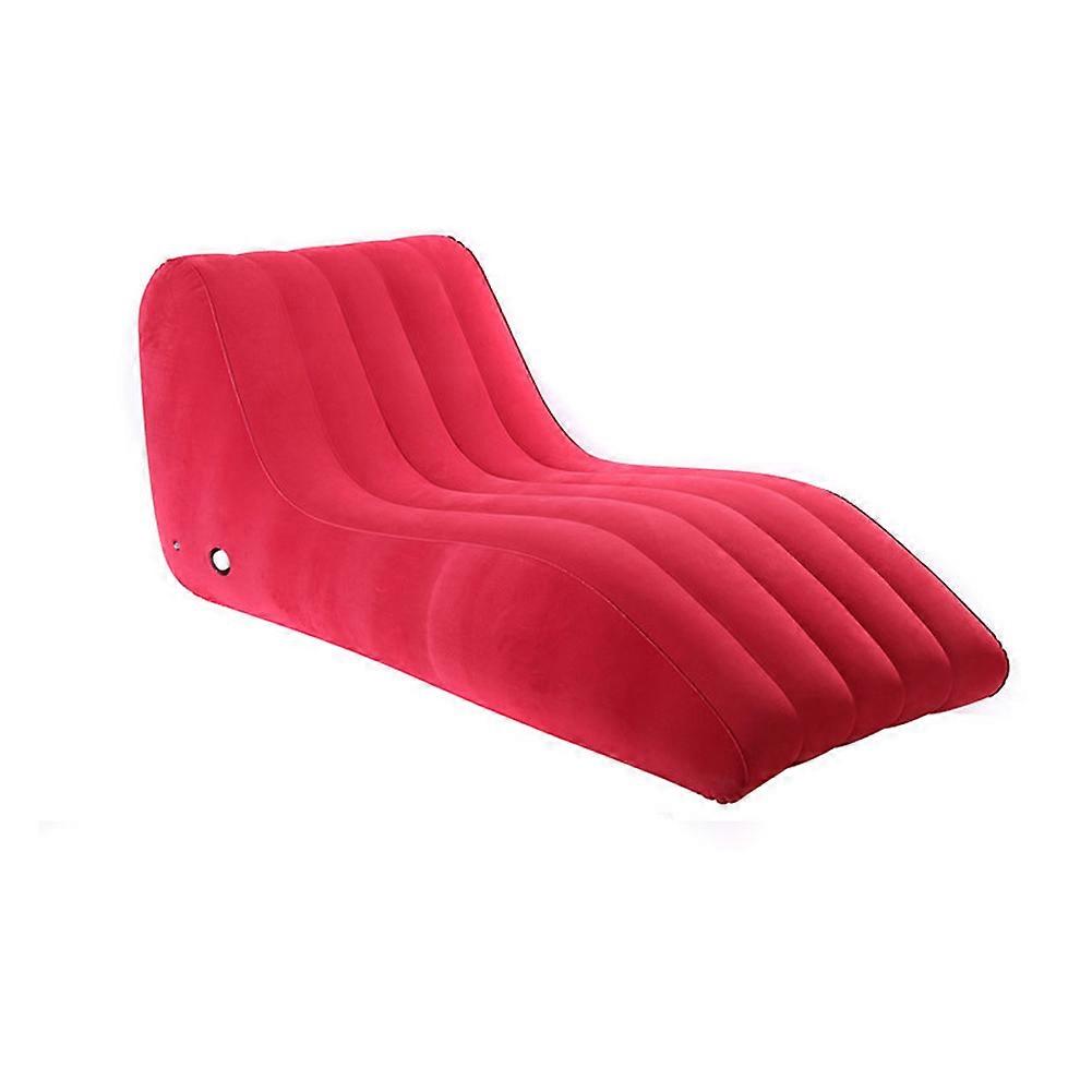 MIMIGO Inflatable Queen Size Convertible Pull Out Folding Air Futon Sofa Couch Sleep Away Mattress Bed