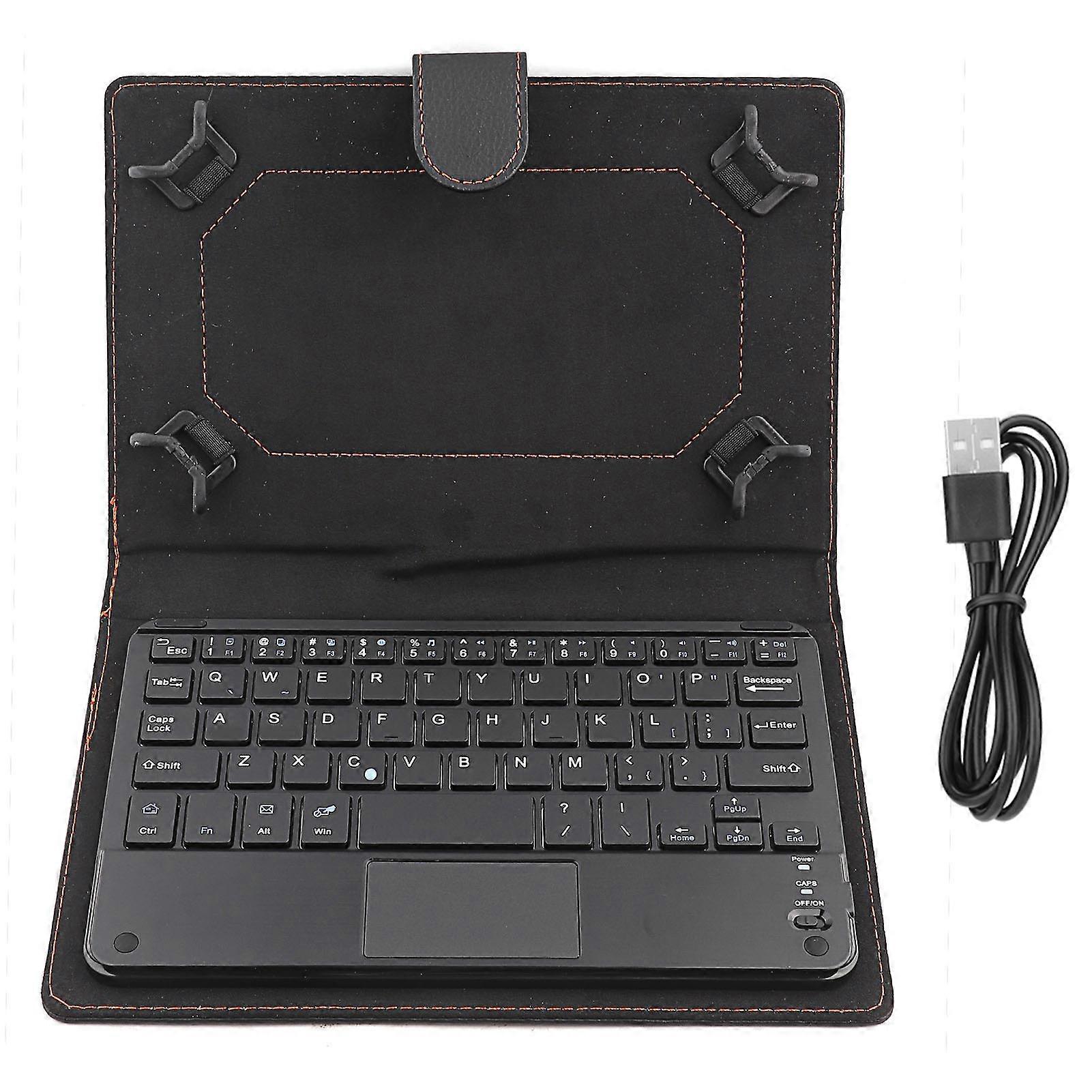7/8in 75?hour Working Bluetooth Touchpad Keyboard with Protective Case for Android/iOS/Windows