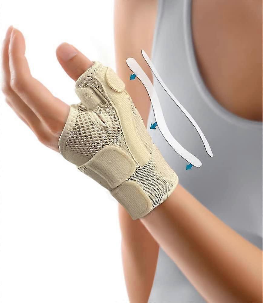 دعامة دعم إبهام المعصم للرجال والنساء ، دعامة إبهام قابلة للتعديل بالكامل مع دعم مرن للإبهام واليد لعدم الراحة ، والتعب ، ويناسب كل من Ri