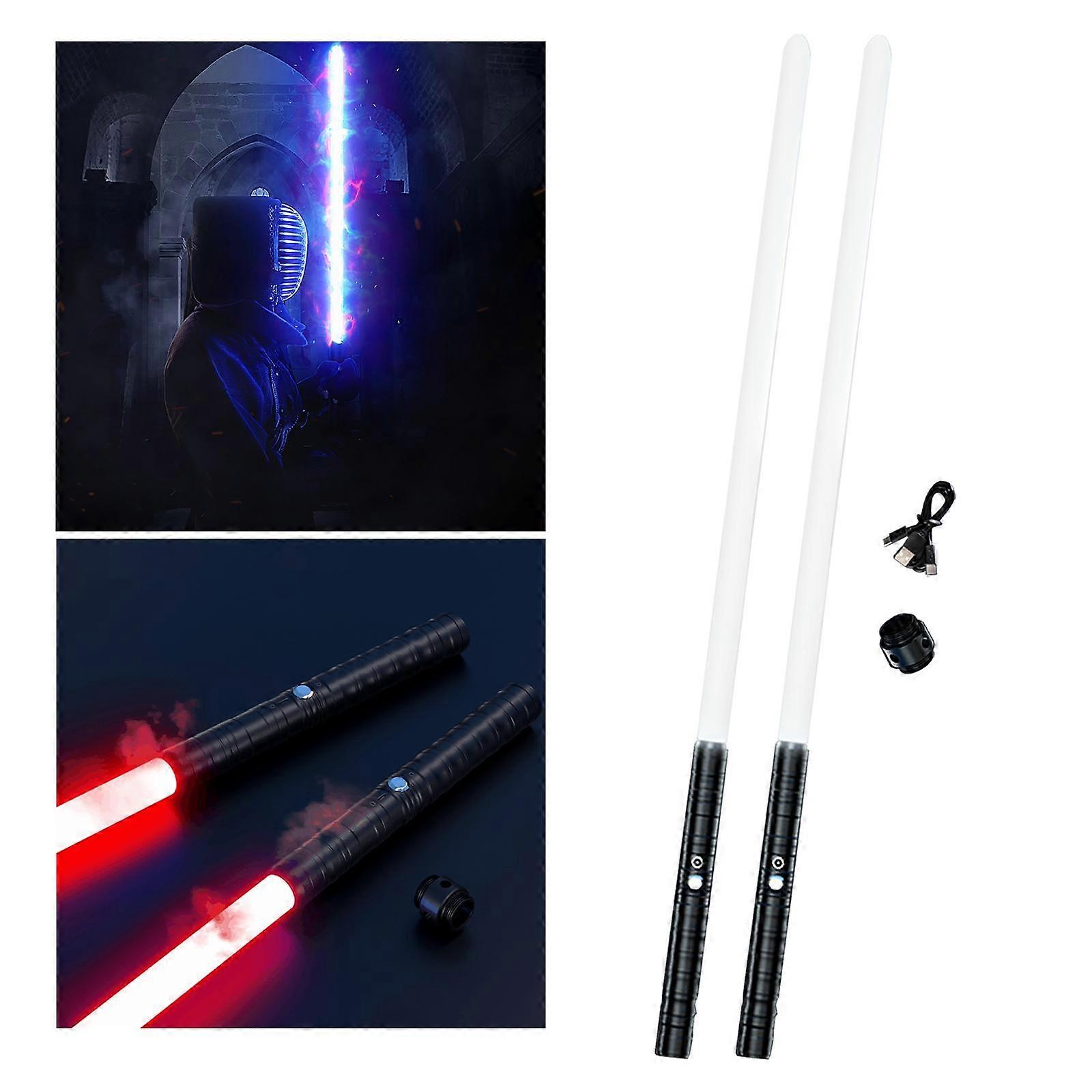 SwordS for Kids, Double Bladed Light Saber Toy with Sounds Perfect for Party Xmas Presents