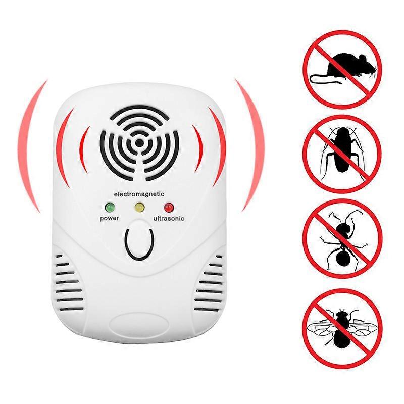 Ultrasonic Pest Repeller Rat Mouse Repellent Anti Mosquito Repeller Killer Rodent Pest Bug Reject Mole Mic