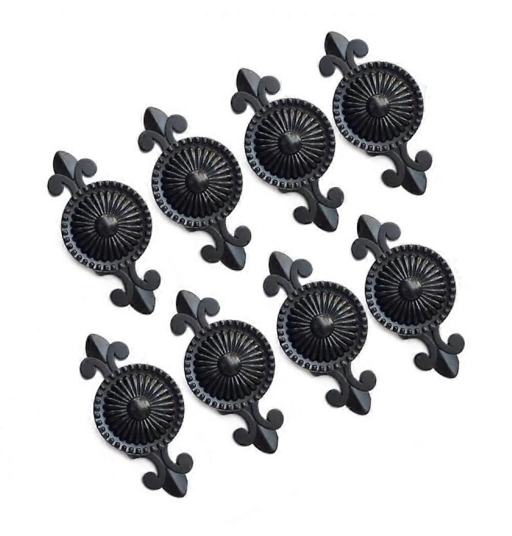 (Black)8 Cabinet Handle Cabinet Knobs Furniture Knobs Drawer Knobs Furniture Handles, Knob for Cabinet, Drawer