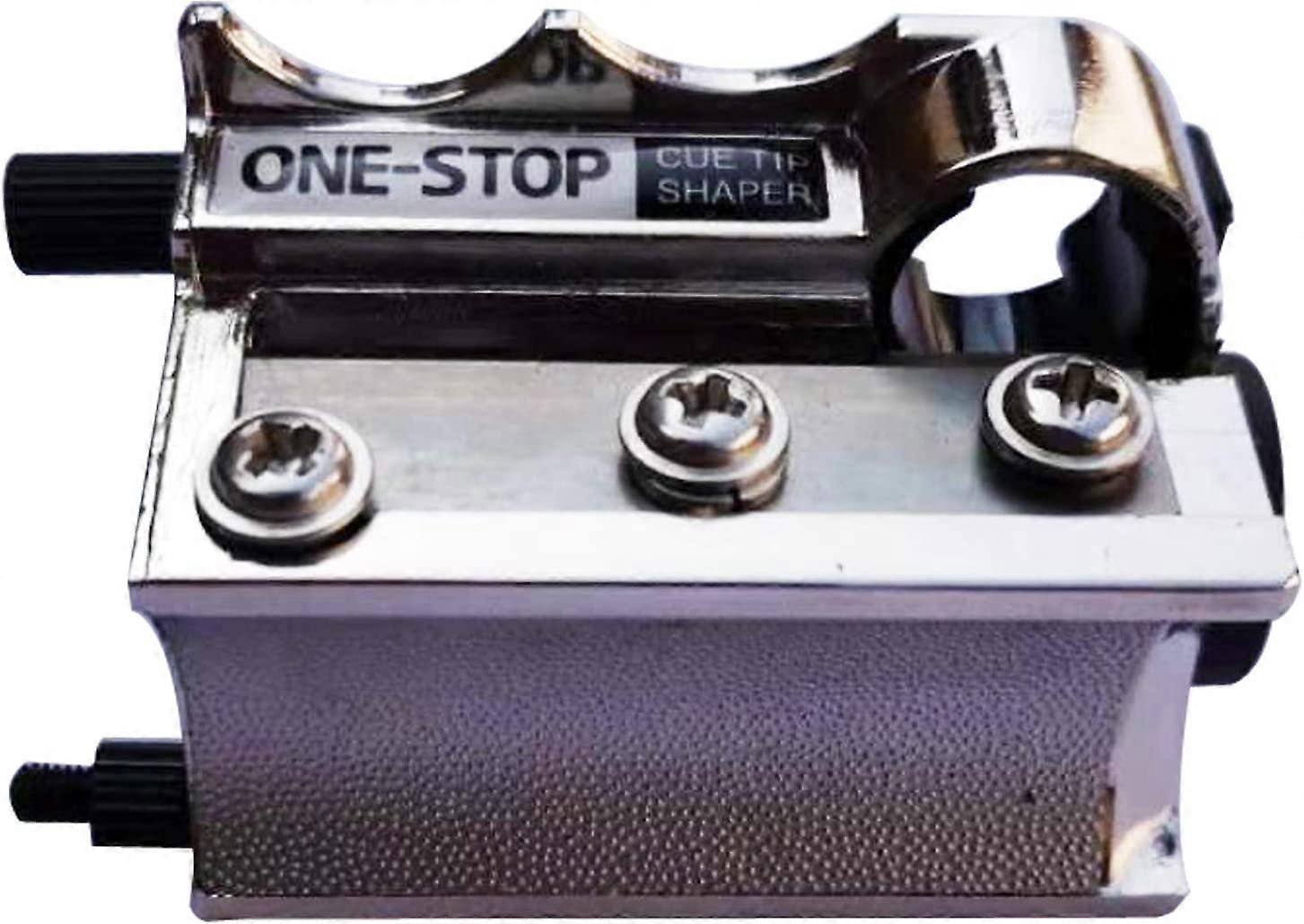 LN-Upgrade One-Stop Billiard Pool Cue Tip Shaper - All-in-1 Tip Repair Tool