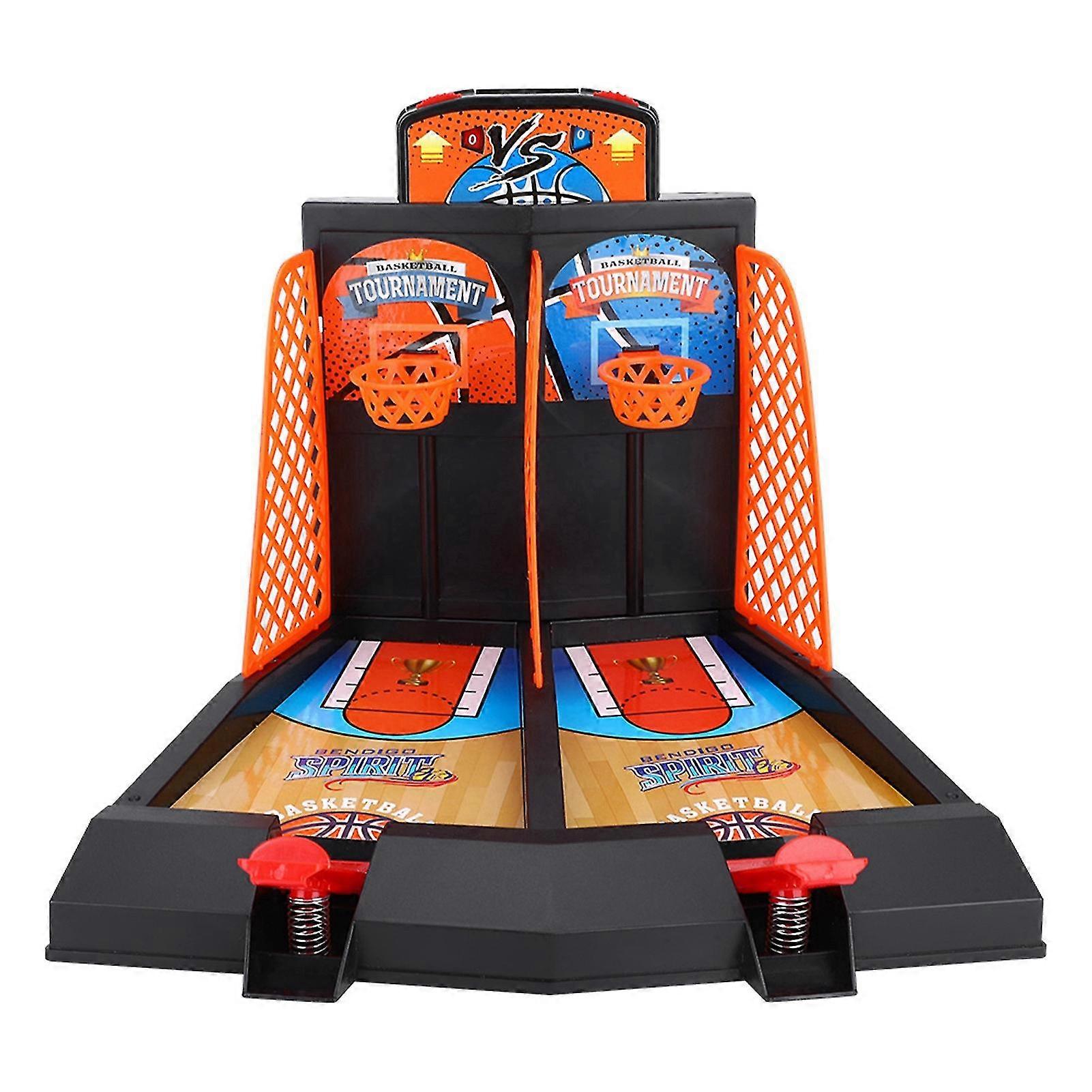 Kids Intelligence Toy Tabletop Game Desktop Basketball Toys Set Adult