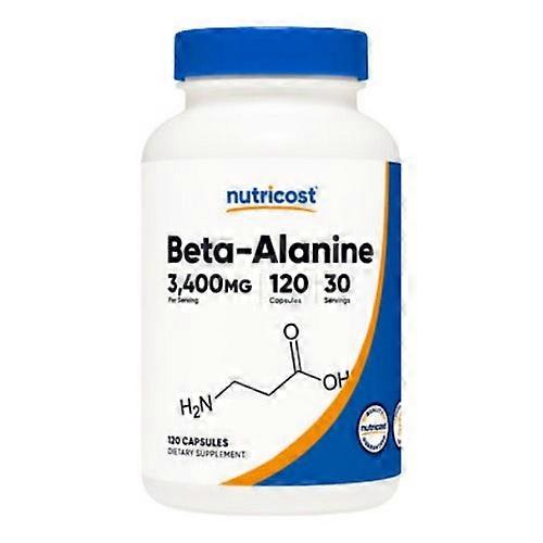 Nutricost Beta Alanine Capsules ,3400 Mg ,120 Count