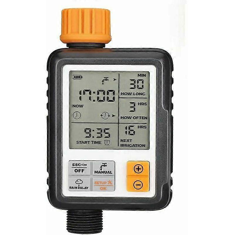 Watering Timer Digital Programmable Garden Faucet Automatic Hose Faucet Sprinkler Timer Irrigation Watering System Controller