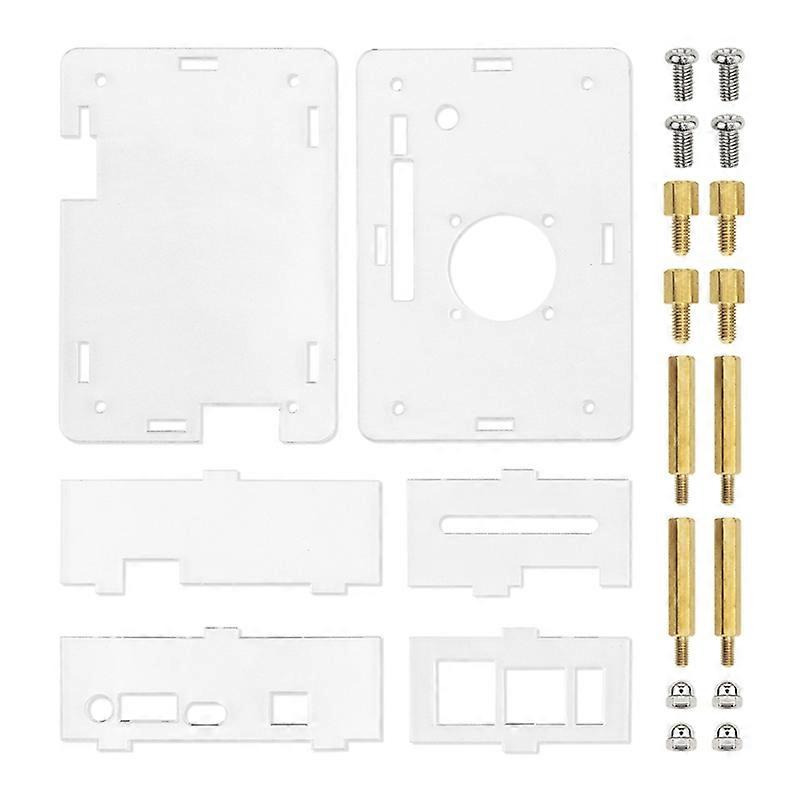 Acrylic for Case for Orange Pi 4 Lts Transparent Protective for Case With Coolin