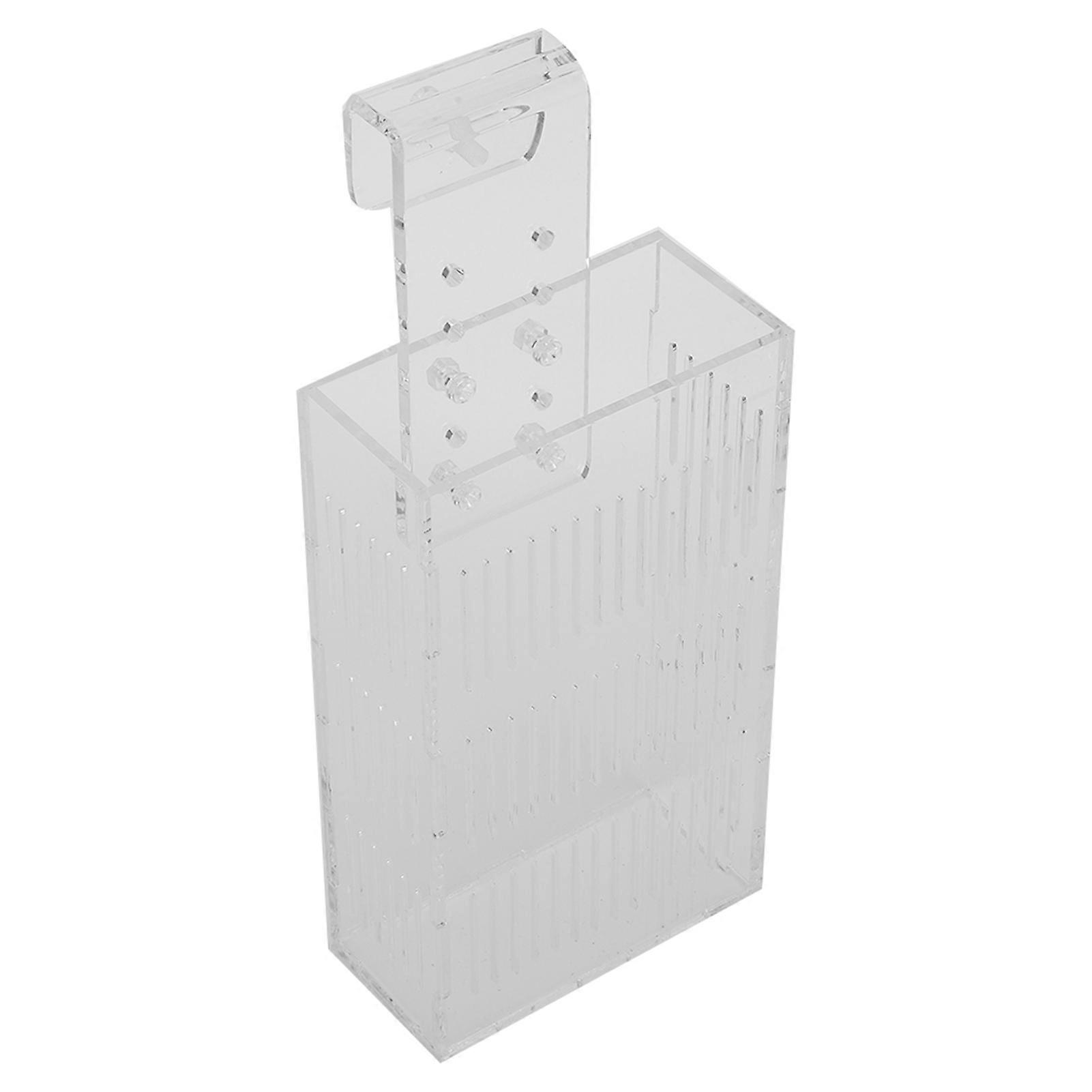 Fish Breeding Isolation Box Transparent Acrylic Small Aquarium Hatchery Tool