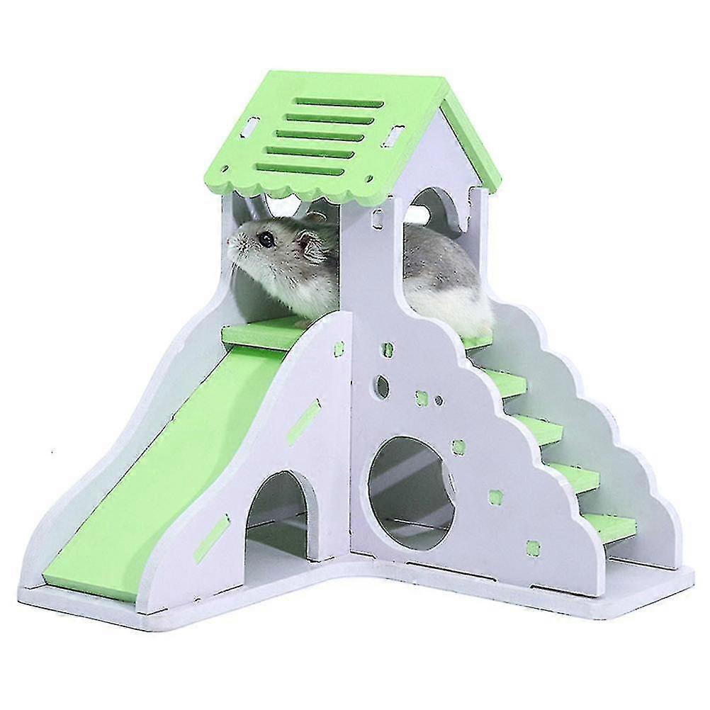 Creative Small House Colorful Sleeping Playing Cottage Funny Nest Toy Durable House Toy For Squirrel