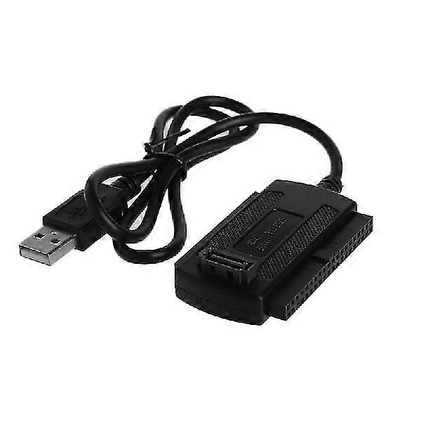 USB 2.0 to IDE Sata Converter Adapter with Cable for 2.5 3.5 Hard Drive HDD Plug & for Play No Driver Needed