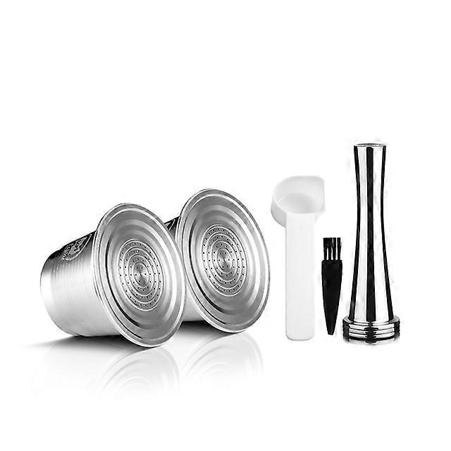Reusable Coffee Capsule for Nespresso Stainless Steel Refillable Filters Espresso Cup Fit