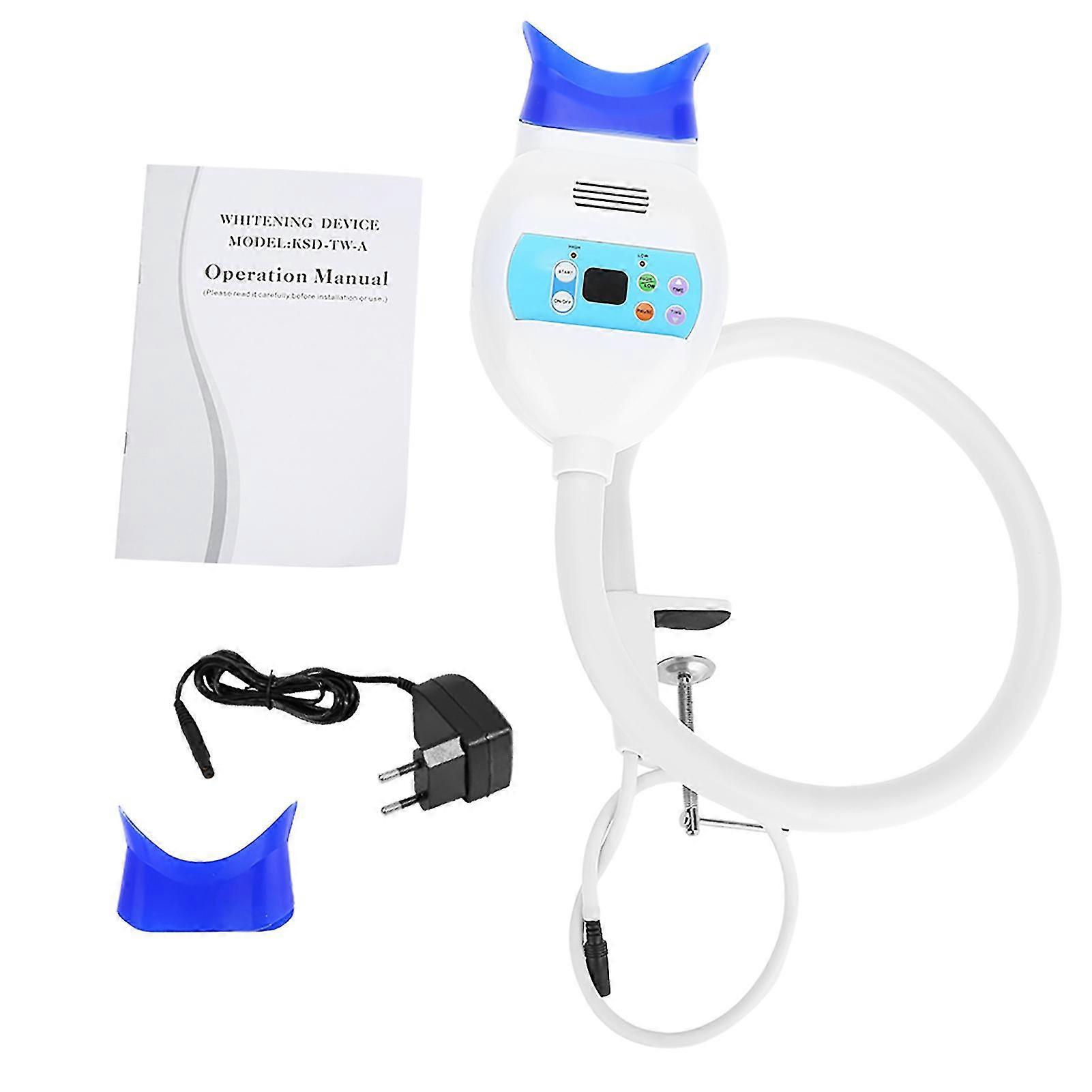 Dental Cold Light Led Teeth Whitening Machine Desk Tooth Bleaching Lamp Eu Plug