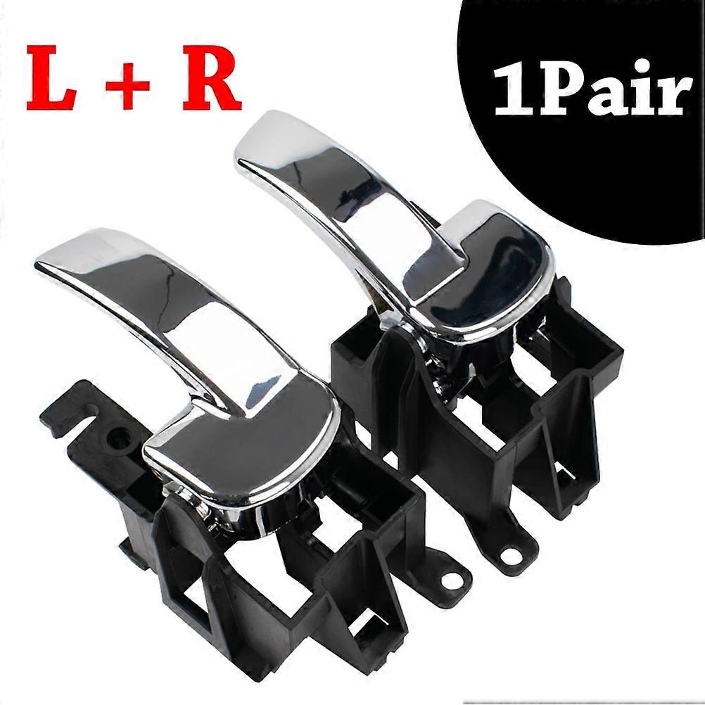 Inner Door Handle Left Right Front Rear For Nissan Navara D40 Pathfinder 2004-2014 80671-4X02B 806714X02B 80670-4X02B 806704X02B