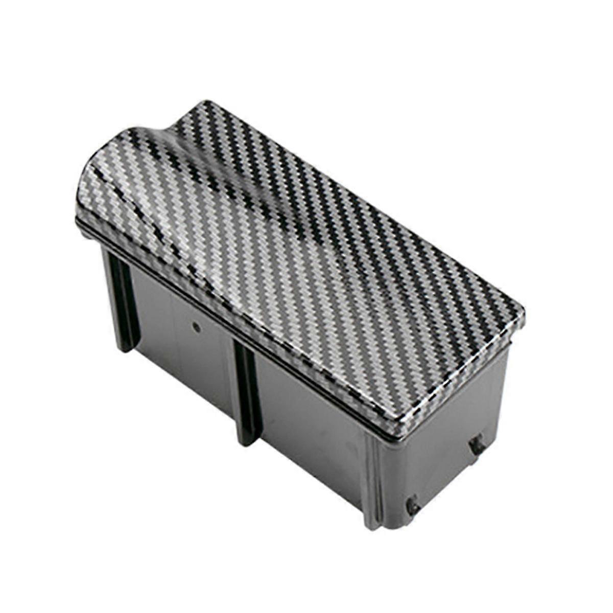 Car Console Ashtray for ML Class W166 Class W292 1668100330(Carbon Fiber Pattern)