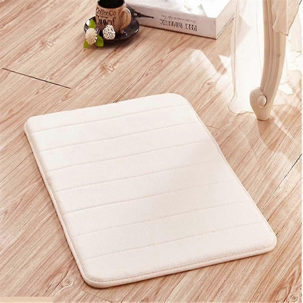 Shower Carpet 40x60cm Memory Foam Coral Velvet Non Slip Baroom Mat Magnificent