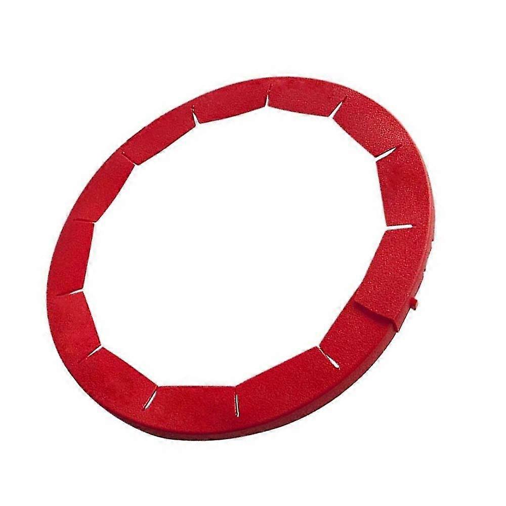 غطاء واقيات درع فطيرة سيليكون قابل للتعديل ، مناسب 8.5 "-11.5" (أحمر)