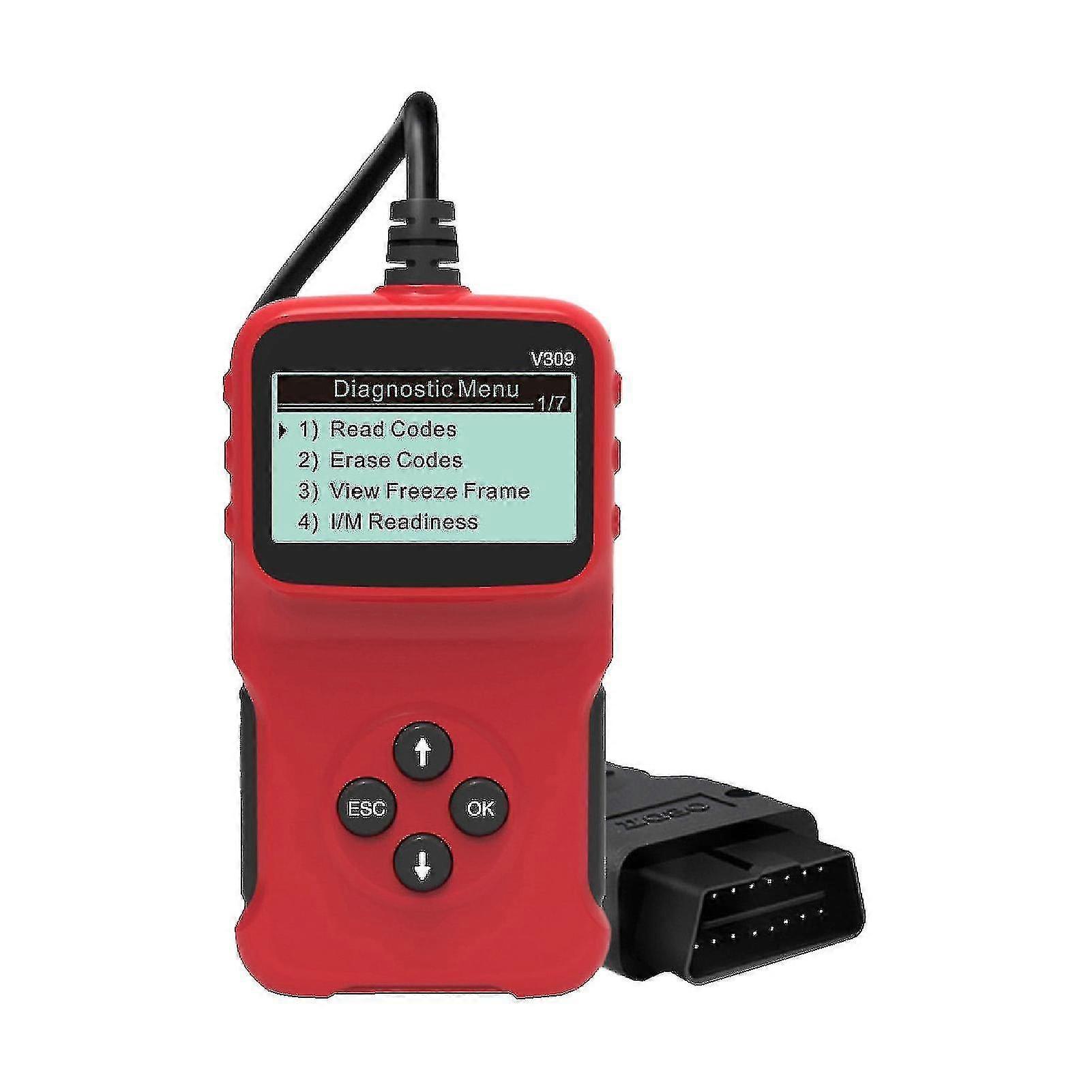 Car Diagnostic Scanner High Precision Plug Play Plasitc Universal Car Engine Diagnostic Tool For Suv
