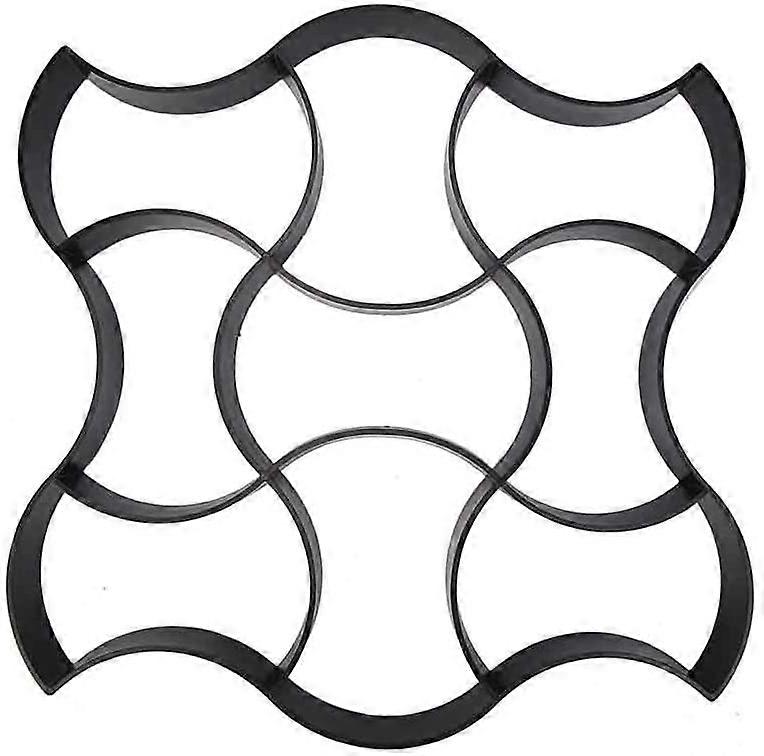 Garden Pavement Mould, Concrete Stepping Stone Road Manually Making Paver DIY Maker