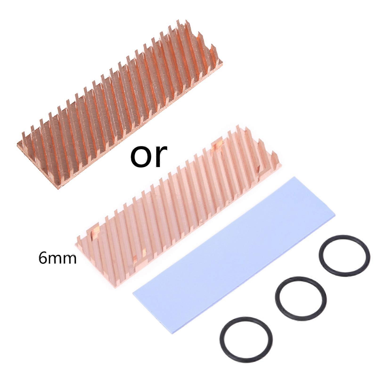 Ultra Thin Radiator Heatsink Cooler Solid State Drive Pure Copper Heatsink