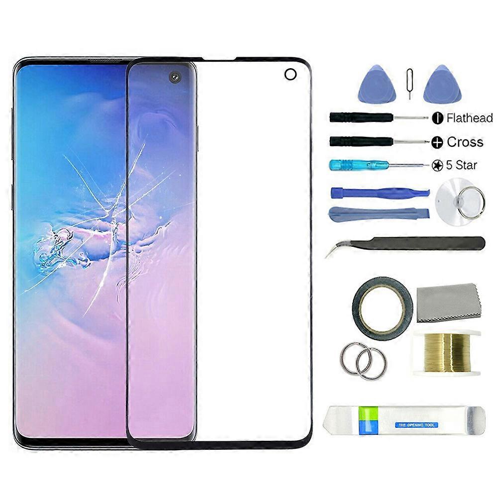 Replacement Front Glass Screen Lens Repair Kit compatible samsung Galaxy S10e SM-G970F