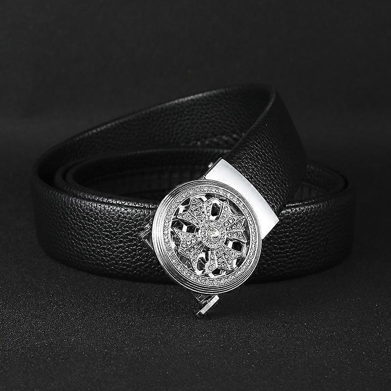 ZLY Fashion Hot Selling Belt Women Men PU Leather Material Metal Rotatable Buckle Quality Luxury Brand Designer Waistband Belt