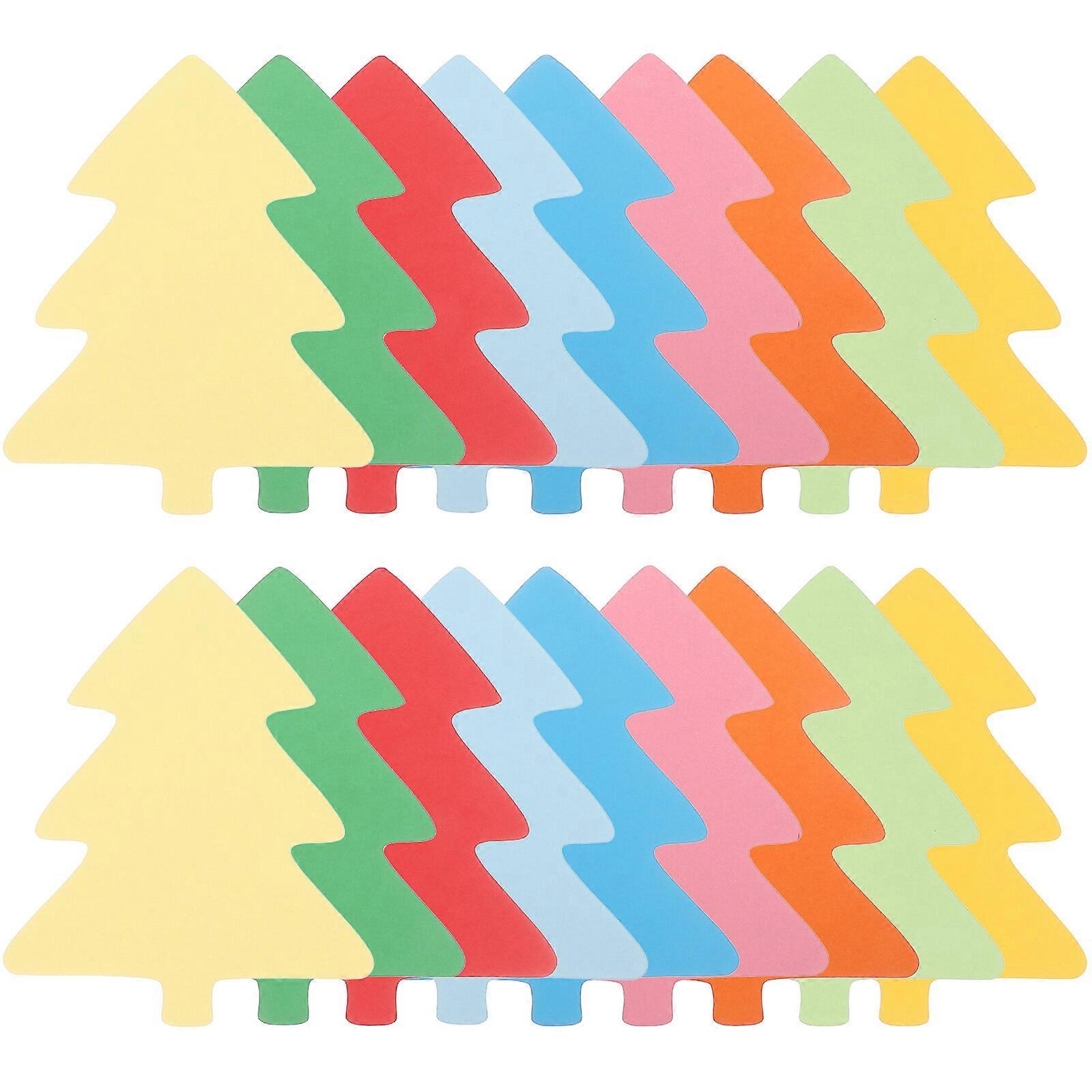 72pcs Tree Paper Cut Decor Blackboard Decoration DIY Classroom Craft Projects