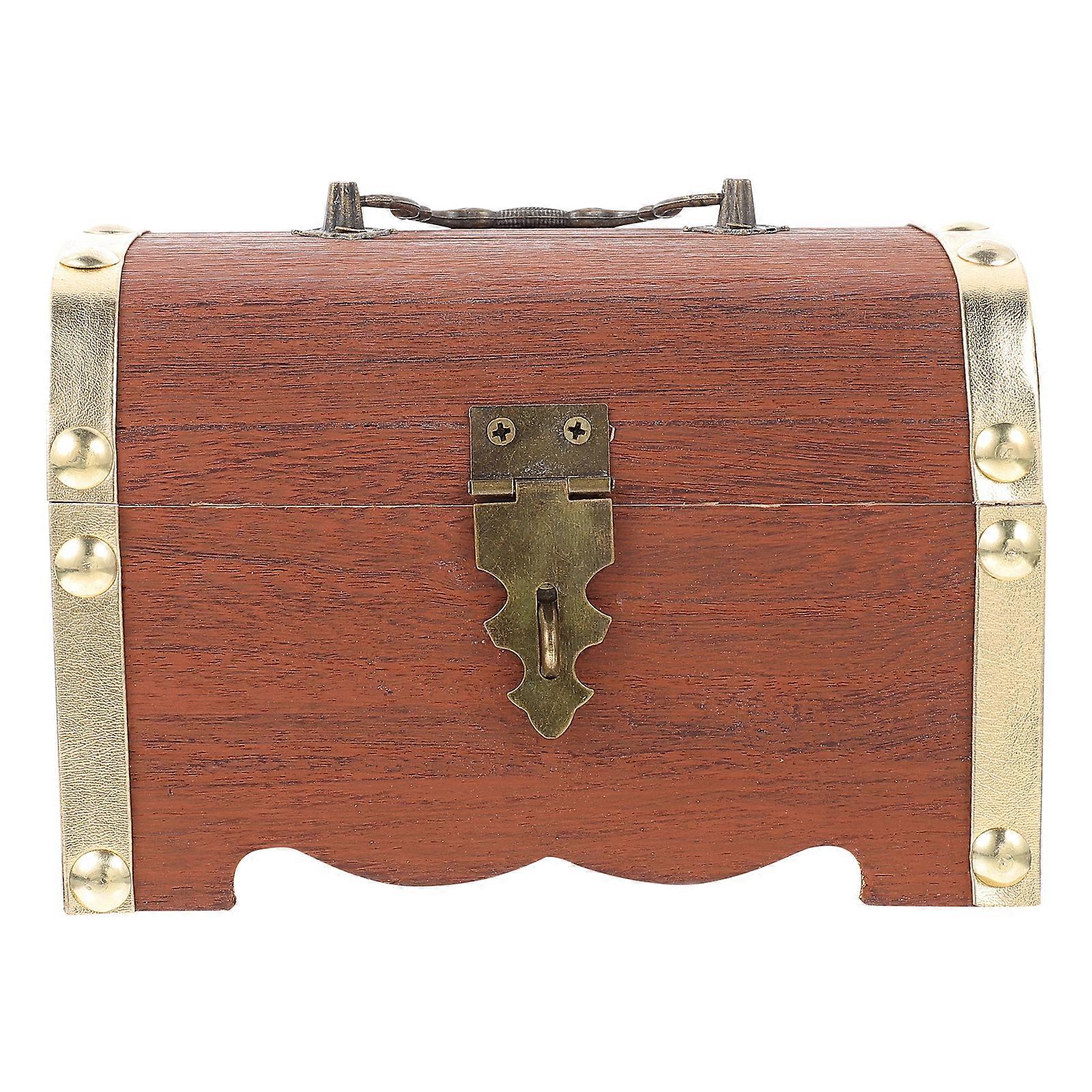 الخشب تغيير البنك المال مربع خشبي أصبع البنك خمر نمط حالة التخزين