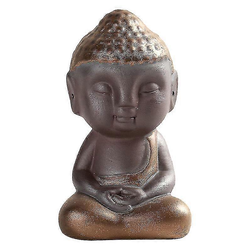 Estátua de Buda de Cerâmica 1pcs
