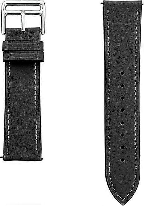 22mm Strap Quick Release Leather Strap Microfiber Reinforced Leather Strap Easy Strap Replacement
