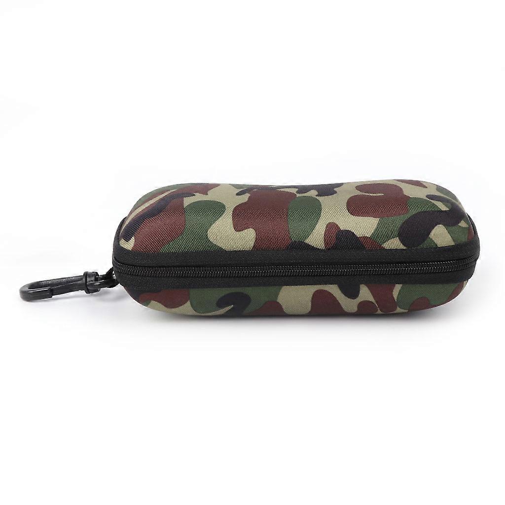 Glasses Box Sunglasses for Case Camouflage Storage Protector Zipper Unisex Conta